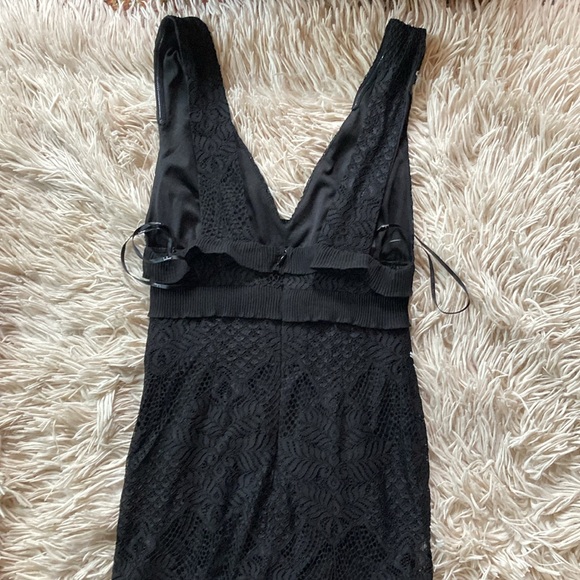 Lulus black lace dress size XS  - NWOT - Picture 8 of 11